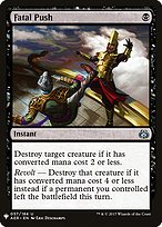 Magic the Gathering Card - Fatal Push - MTG Circle