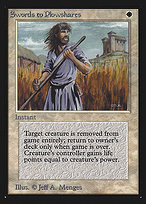 Magic the Gathering Card - Swords to Plowshares - MTG Circle