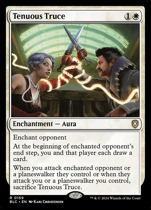 Magic the Gathering Card - Tenuous Truce - MTG Circle