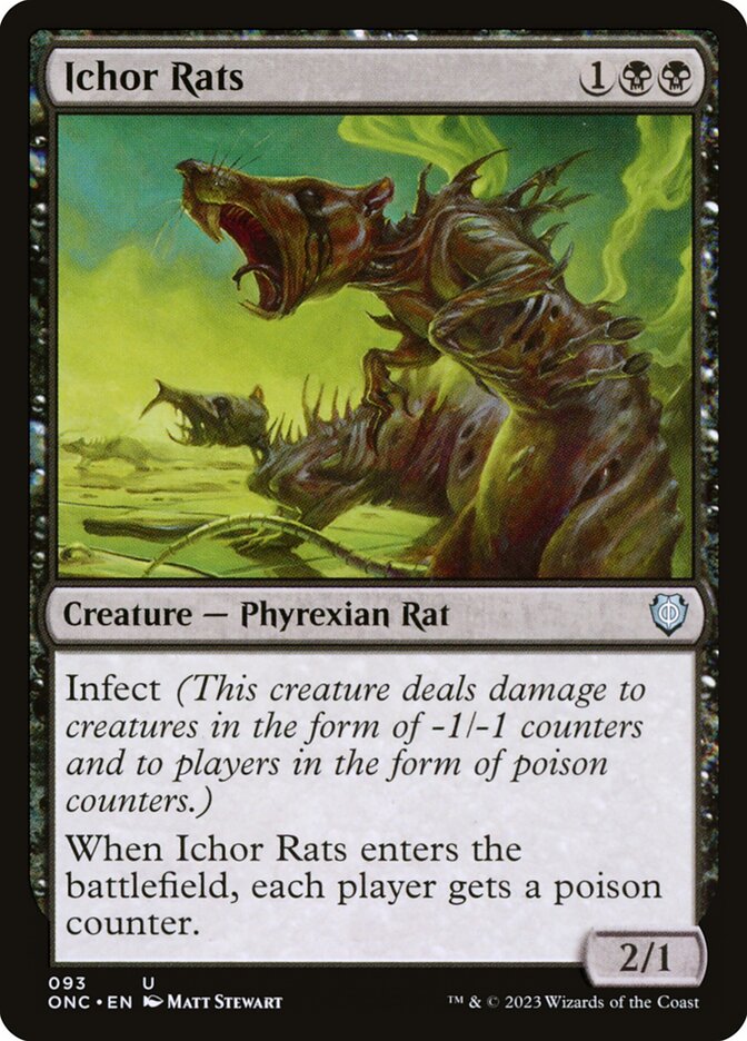 Magic the Gathering Card - Ichor Rats - MTG Circle
