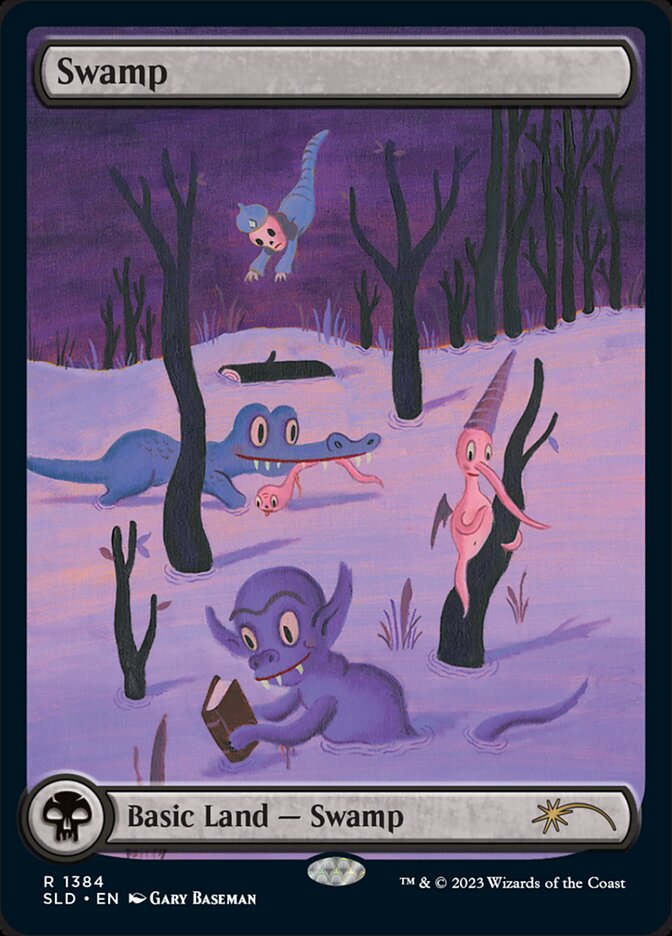 Magic the Gathering Card - Swamp - MTG Circle
