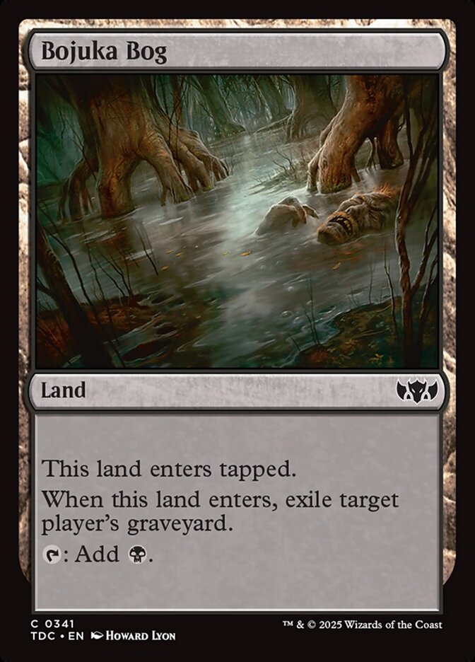 Magic the Gathering Card - Bojuka Bog - MTG Circle