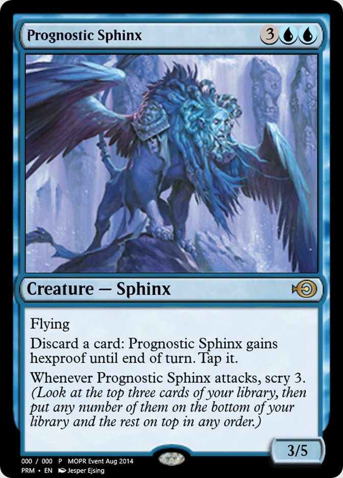 Magic the Gathering Card - Prognostic Sphinx - MTG Circle