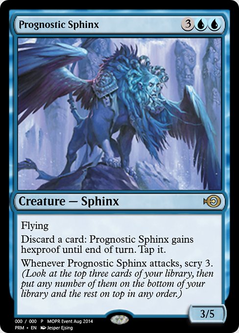 Magic the Gathering Card - Prognostic Sphinx - MTG Circle