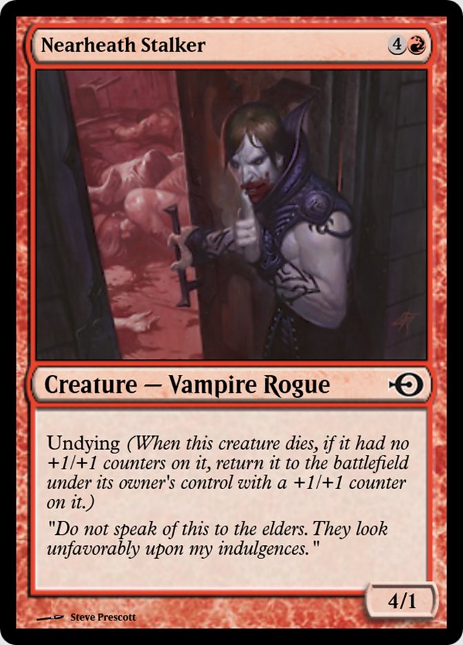Magic the Gathering Card - Nearheath Stalker - MTG Circle