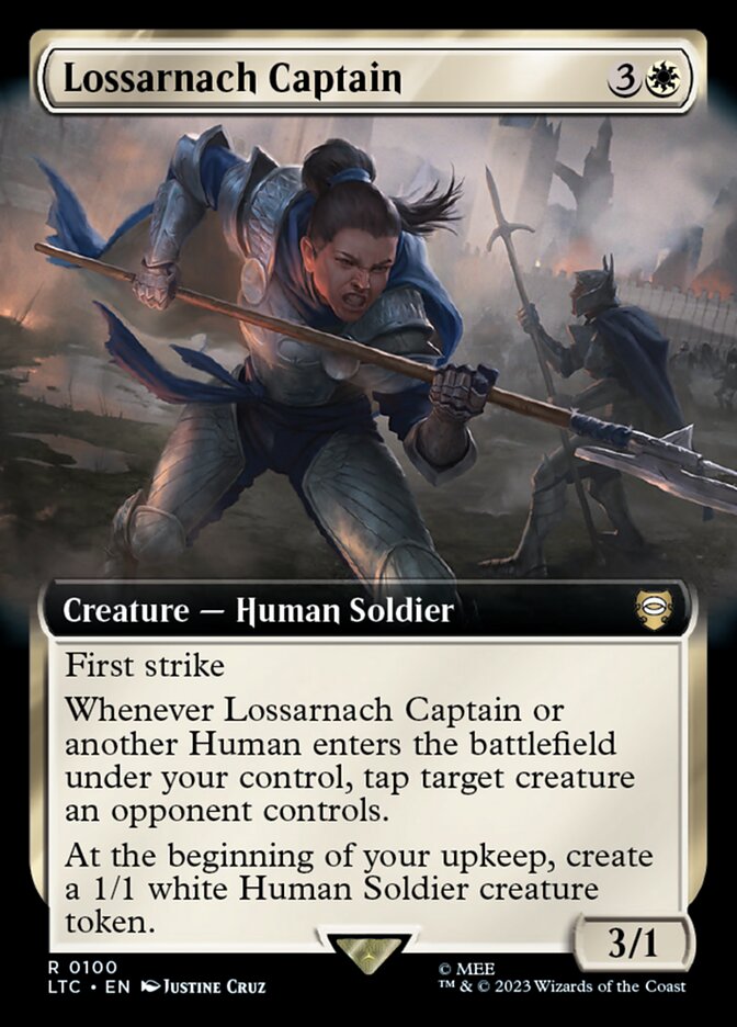 Magic the Gathering Card - Lossarnach Captain - MTG Circle