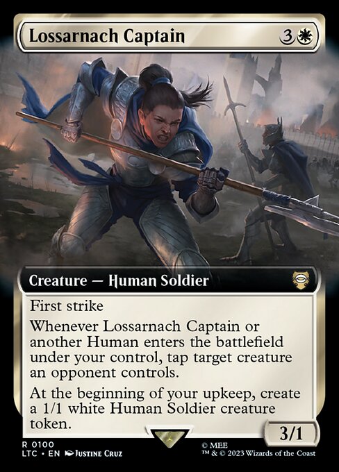 Magic the Gathering Card - Lossarnach Captain - MTG Circle