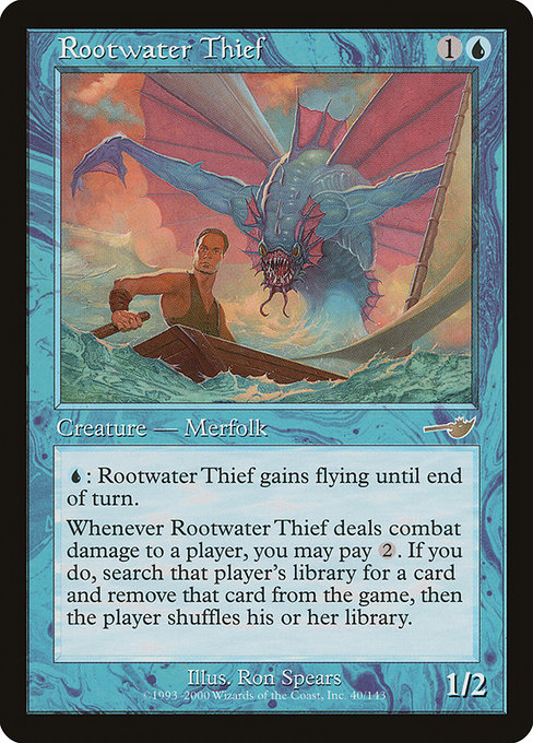 Magic the Gathering Card - Rootwater Thief - MTG Circle