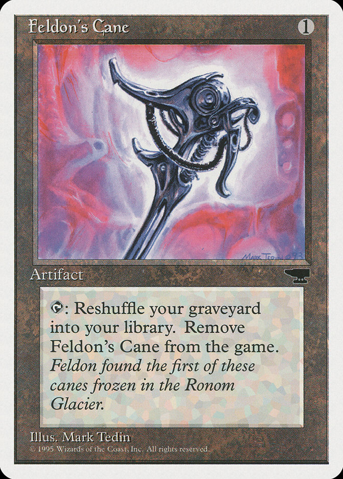 Magic the Gathering Card - Feldon's Cane - MTG Circle