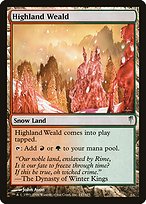 Magic the Gathering Card - Highland Weald - MTG Circle