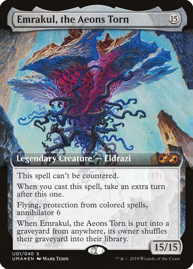 Magic the Gathering Card - Emrakul, the Aeons Torn - MTG Circle