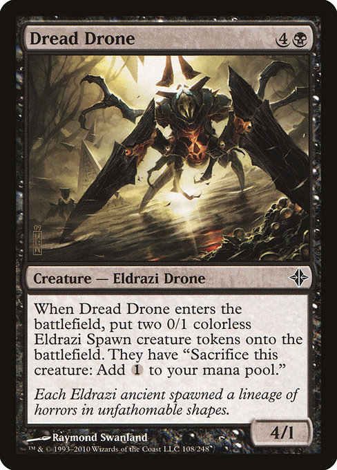 Magic the Gathering Card - Dread Drone - MTG Circle