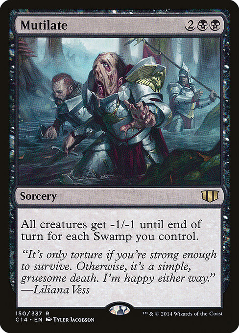 Magic the Gathering Card - Mutilate - MTG Circle