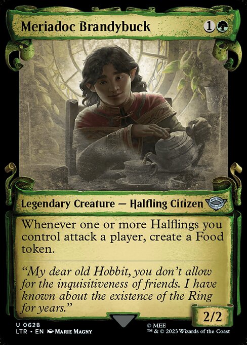 Magic the Gathering Card - Meriadoc Brandybuck - MTG Circle