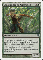 Magic the Gathering Card - Wirewood Channeler - MTG Circle