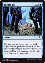 Magic the Gathering Card - Turnabout - MTG Circle
