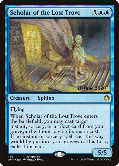 Magic the Gathering Card - Scholar of the Lost Trove - MTG Circle