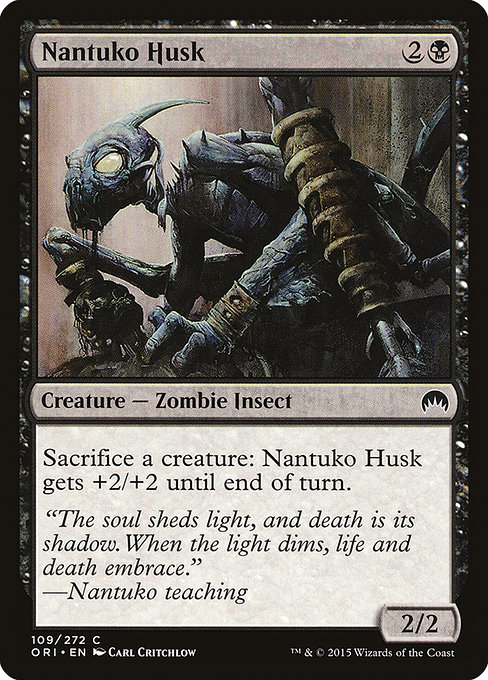 Magic the Gathering Card - Nantuko Husk - MTG Circle