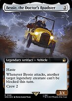 Magic the Gathering Card - Bessie, the Doctor's Roadster - MTG Circle