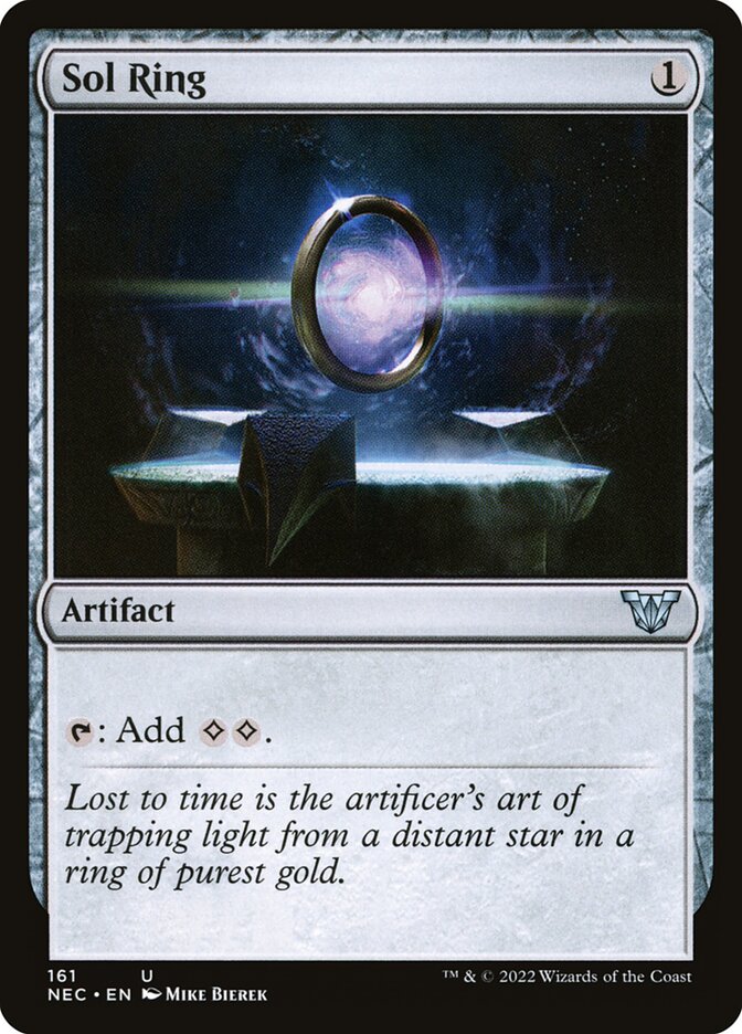 Magic the Gathering Card - Sol Ring - MTG Circle