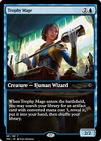 Magic the Gathering Card - Trophy Mage - MTG Circle