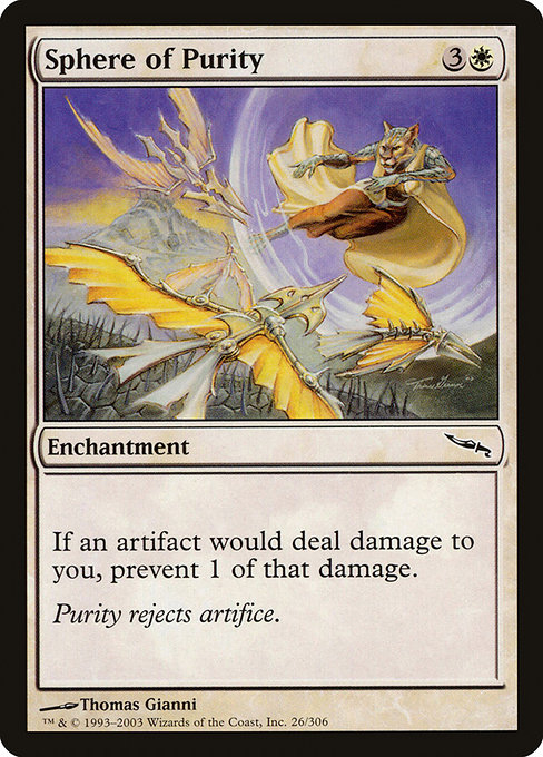 Magic the Gathering Card - Sphere of Purity - MTG Circle