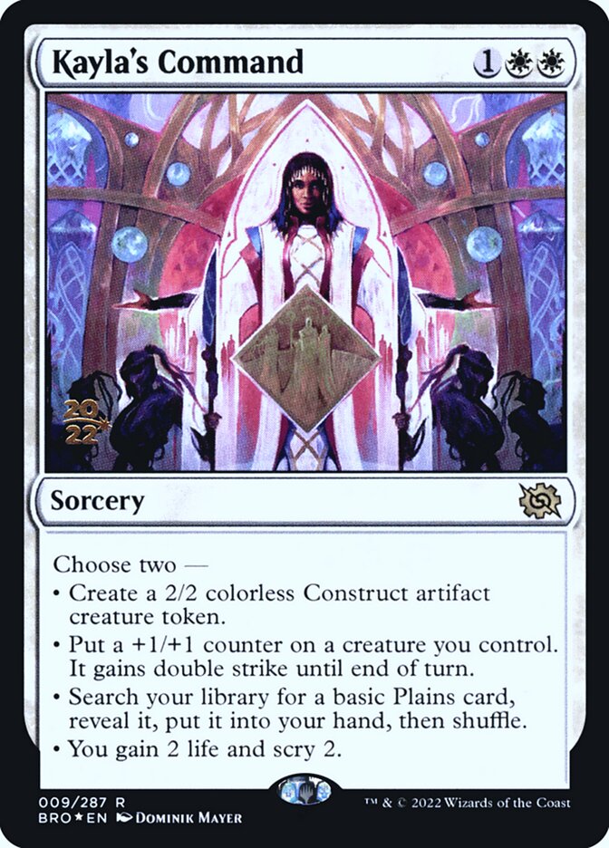 Magic the Gathering Card - Kayla's Command - MTG Circle