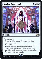 Magic the Gathering Card - Kayla's Command - MTG Circle