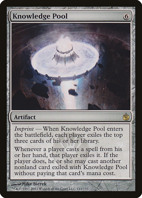 Magic the Gathering Card - Knowledge Pool - MTG Circle