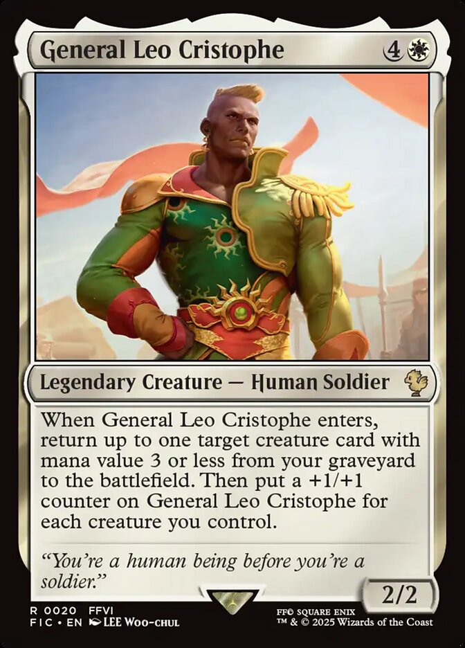 Magic the Gathering Card - General Leo Cristophe - MTG Circle