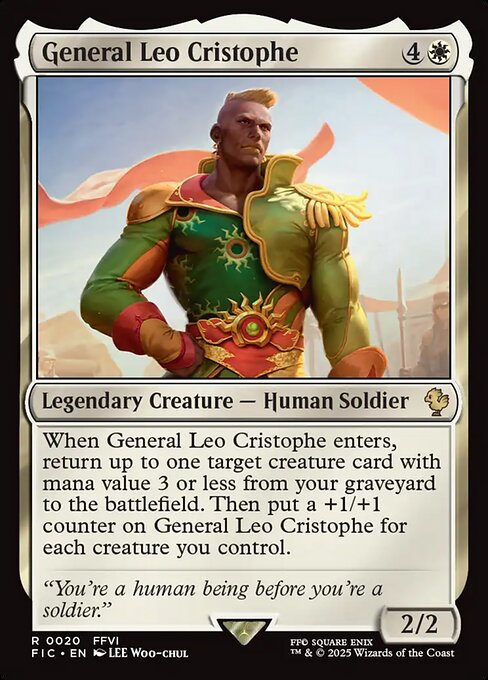 Magic the Gathering Card - General Leo Cristophe - MTG Circle