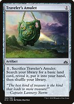 Magic the Gathering Card - Traveler's Amulet - MTG Circle