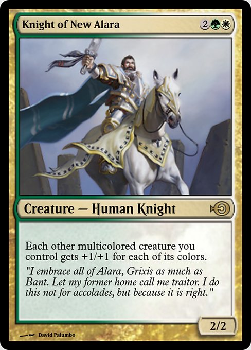 Magic the Gathering Card - Knight of New Alara - MTG Circle