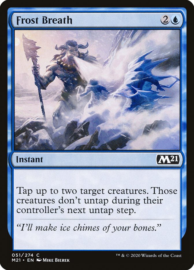 Magic the Gathering Card - Frost Breath - MTG Circle