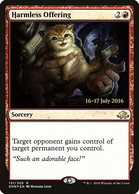 Magic the Gathering Card - Harmless Offering - MTG Circle