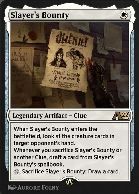 Magic the Gathering Card - Slayer's Bounty - MTG Circle