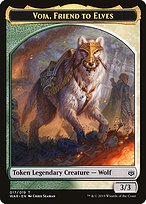 Magic the Gathering Card - Voja, Friend to Elves - MTG Circle