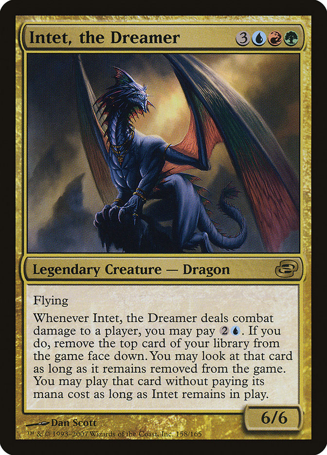 Magic the Gathering Card - Intet, the Dreamer - MTG Circle