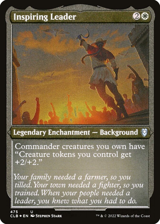 Magic the Gathering Card - Inspiring Leader - MTG Circle