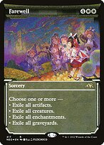 Magic the Gathering Card - Farewell - MTG Circle