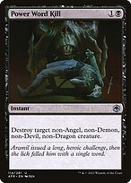 Magic the Gathering Card - Power Word Kill - MTG Circle