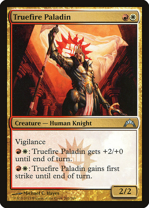 Magic the Gathering Card - Truefire Paladin - MTG Circle