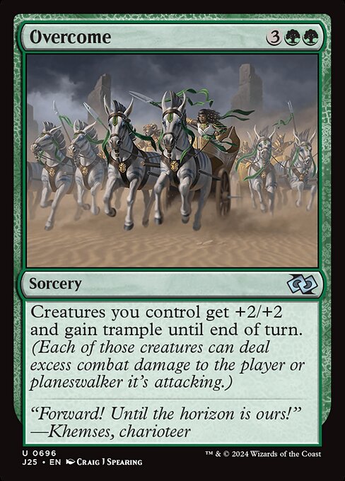 Magic the Gathering Card - Overcome - MTG Circle