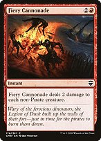 Magic the Gathering Card - Fiery Cannonade - MTG Circle