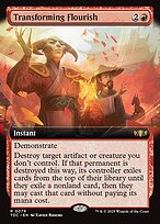 Magic the Gathering Card - Transforming Flourish - MTG Circle