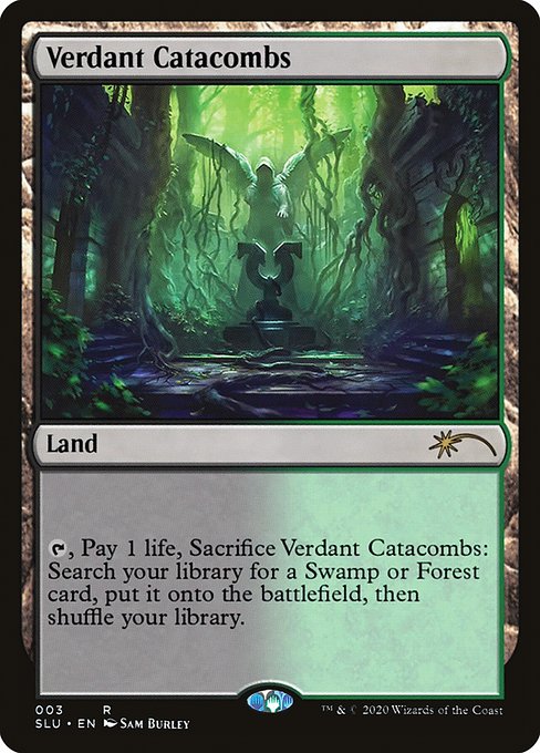 Magic the Gathering Card - Verdant Catacombs - MTG Circle