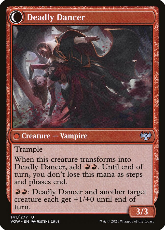 Magic the Gathering Card - Deadly Dancer - MTG Circle