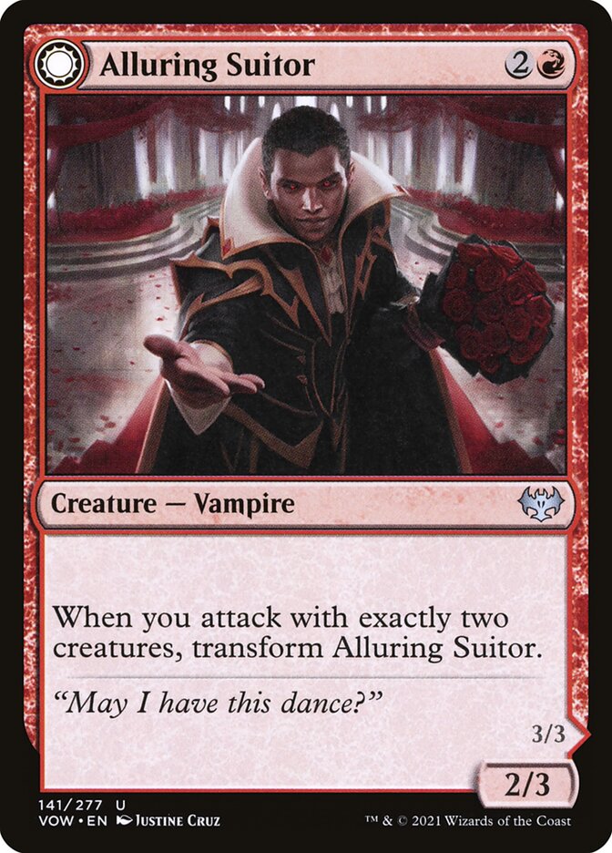 Magic the Gathering Card - Alluring Suitor - MTG Circle