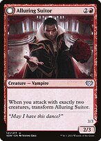 Magic the Gathering Card - Alluring Suitor // Deadly Dancer - MTG Circle