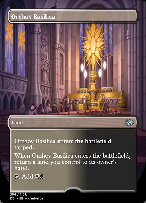 Magic the Gathering Card - Orzhov Basilica - MTG Circle